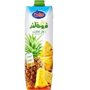آبمیوه " نکتار آناناس " فروت لند - ( پاکتی ) حاوی کنسانتره طبیعی آب آناناس ( 1 لیتری )