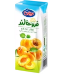 آبمیوه " نکتار زردآلو " فروت لند - ( پاکتی ) حاوی پوره زرد آلو ( 200 سی سی )