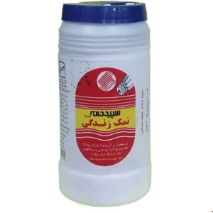 نمک قوطی ۶۰۰ گرمی سپید دانه