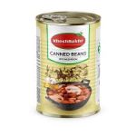 کنسرو لوبیا چیتی با قارچ خوشبخت 380 گرم