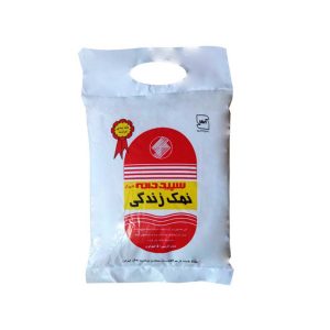 نمک درشت سپید دانه 5 کیلویی