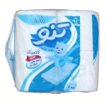 دستمال توالت تنو مدل کلاسیک بسته 8 عددی