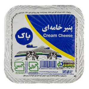 پنیرخامه ای 100 گرمی پاک