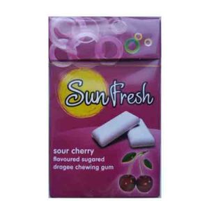 آدامس سان فرش Sun Fresh Cherry با طعم گیلاس 20 گرم