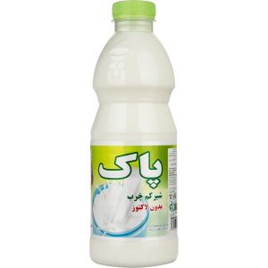 شیر کم چرب بدون لاکتوز پاک - 1 لیتر