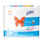 نوار بهداشتی بالدار ویژه روز نازک مناسب پوست حساس پروانه نارنجی 7 عددی تافته