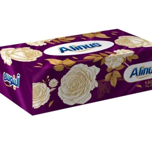 دستمال جعبه ایی الینوس 150برگ دولایه