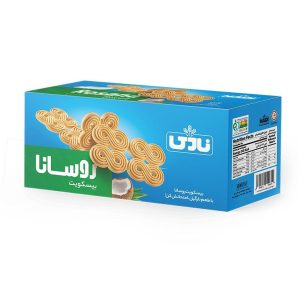 بیسکوییت روسانا با طعم نارگیل 1kg نادی