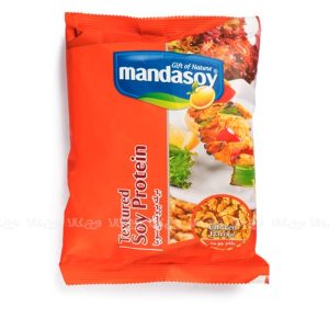 پروتئین سویا طعم جوجه کباب مانداسوی - 150 گرمی