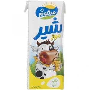 شیر موز میلکوم 200 گرم میهن