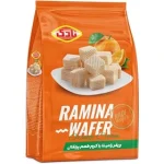 مینی ویفر رامینا پاکتی پرتقال 90 گرم