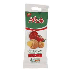 بادام زمینی روکش دار با طعم سالسا چی توز - 40 گرم