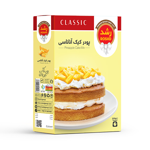 پودر کیک آناناسی
